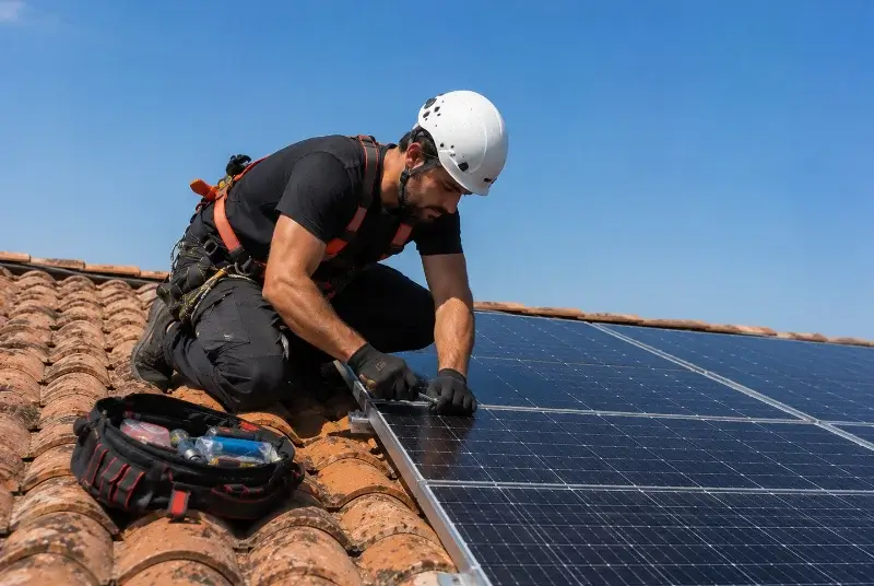 Maintenance et monitoring de panneaux solaires à Hœnheim